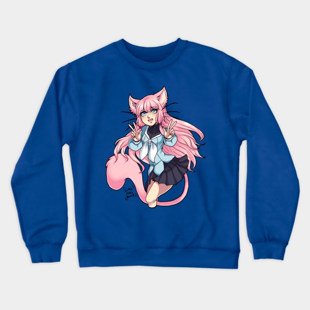 Happy Emi Crewneck Sweatshirt by Boxie